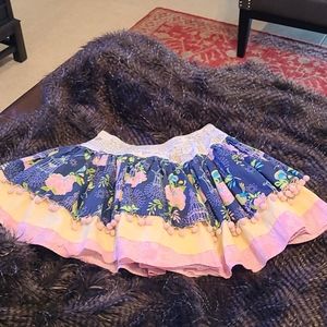Pastel colored skirt
